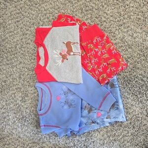 2 sets AG sz6 reindeer pjs 🦌🎄